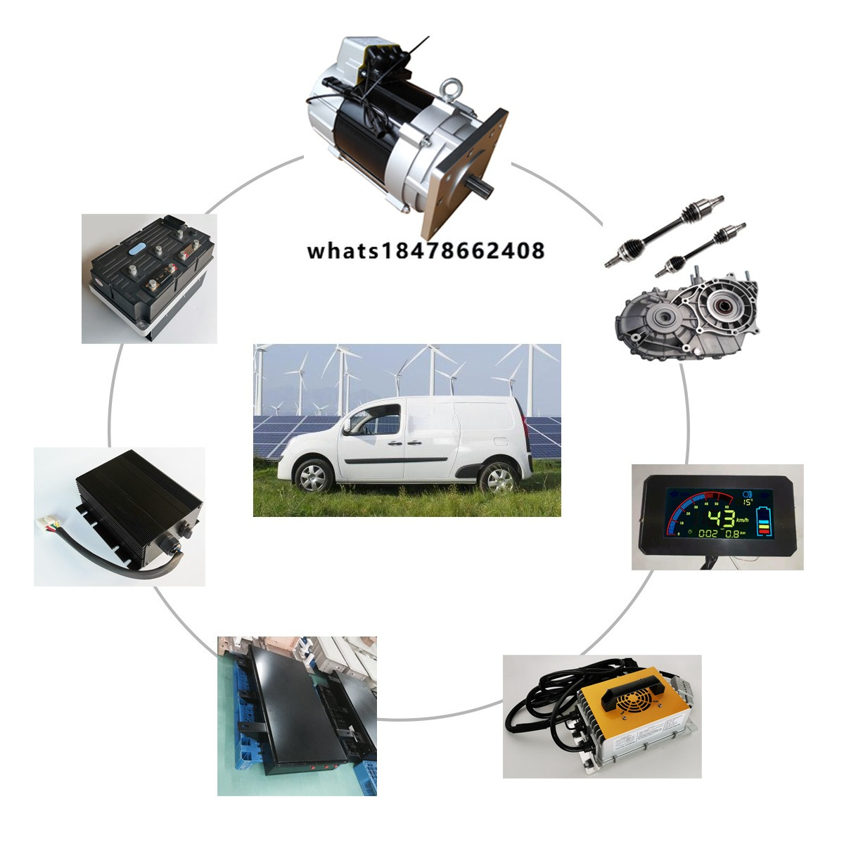 Ev Electric Motor Conversion Kit Car - Kit de Conversión Eléctrica para Automóvil