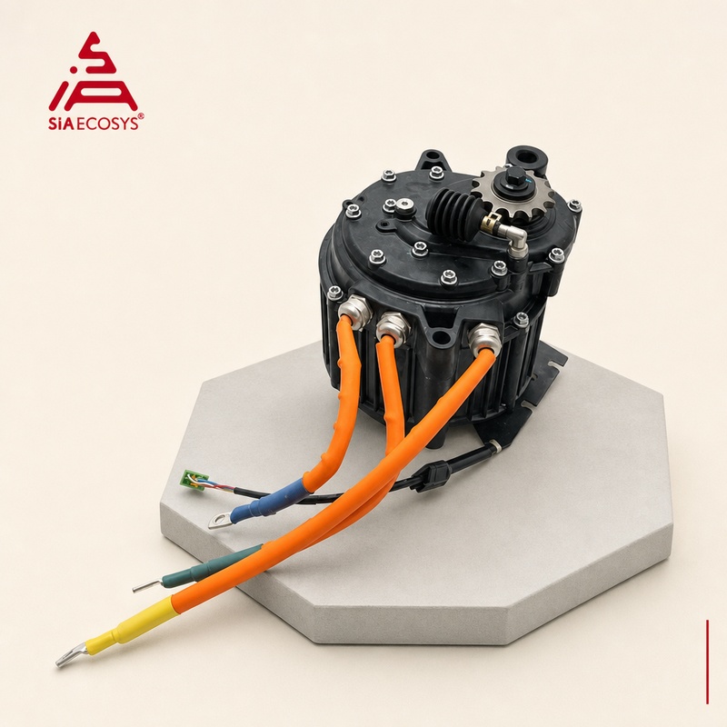 Kit de motor central PMSM QSMO - Mid Drive Motor Kit 72V 5000W reseña y precio
