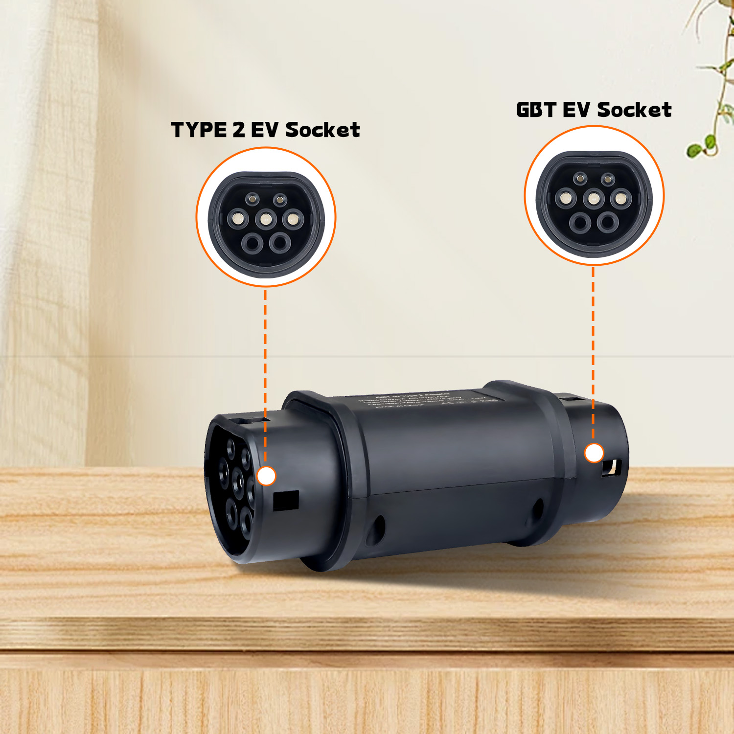 Adaptador de estación de carga - Ev Charger Type 2 22Kw 32A 3 Phase reseña y precio