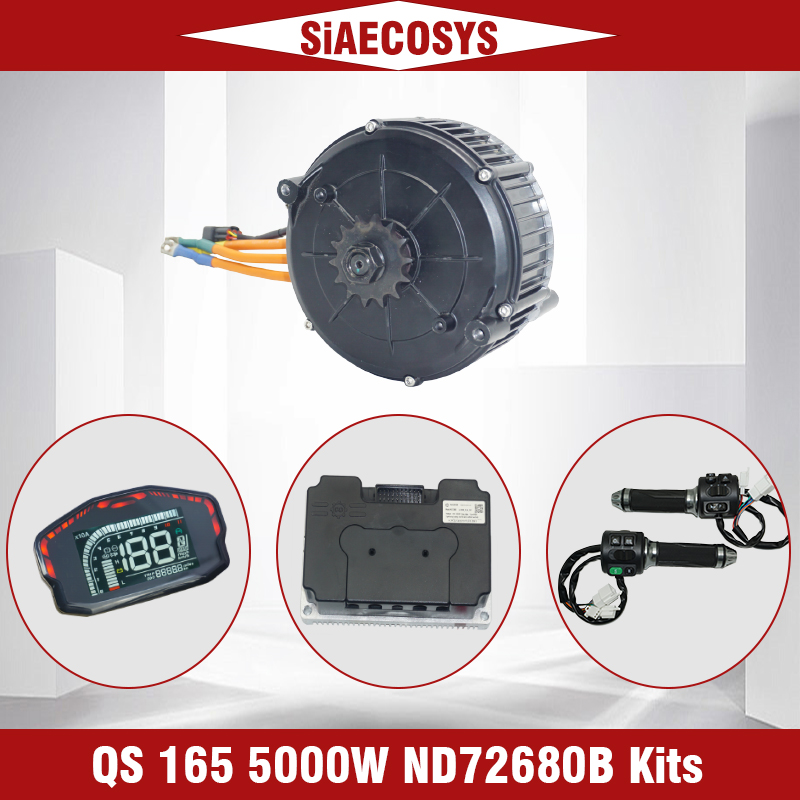 QS MOTOR QS165 V2 5000W 72V 35 - Mid Drive Motor Kit 72V 5000W reseña y precio
