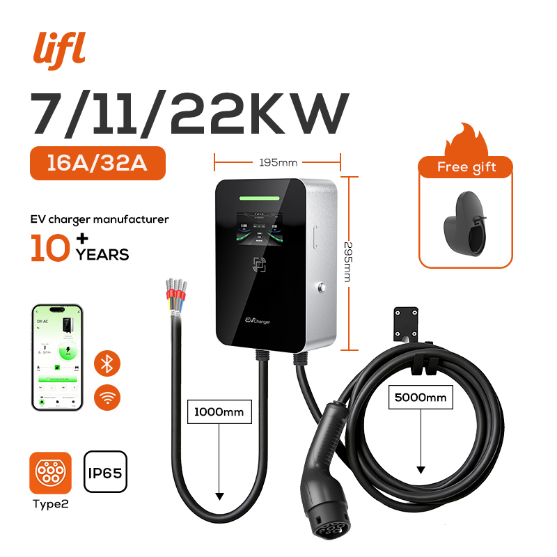 Lifl 7KW 11KW 22KW Cargador In - Ev Charger Type 2 22Kw 32A 3 Phase reseña y precio